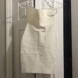 White Bandage Party Dress never worn